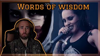 JINJER - WORDS OF WISDOM [RAPPER REACTION] || DOUBLE FEATURE ||