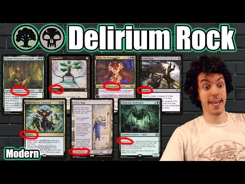 (Modern) ⚫️🟢 Delirium Rock - The Ultimate Grindy Fair Modern Deck!