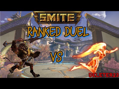 Smite | Super SICK Lategame! | Egyptian God Anhur v Greek Goddess of The Sun | 1v1 Smite Ranked Duel
