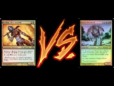 EDH Commander Challenge #7 Radha, Heir to Keld Vs Sliver Overlord