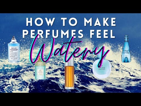 How to Make a Perfume Smell Like The Sea | Aquatic Marine Watery Salty Notes in Perfumes | Calone