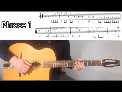 Django Reinhardt - J'attendrai Solo (Guitar Lesson With Tab)