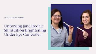 Jane Iredale Skintuition Brightening Under Eye Concealer unboxing