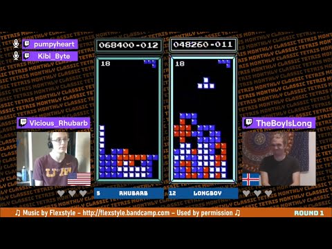 Challengers Blue: Nevanator, Jerpidude, Rhubarb, Longboy – Classic Tetris Monthly September 2021
