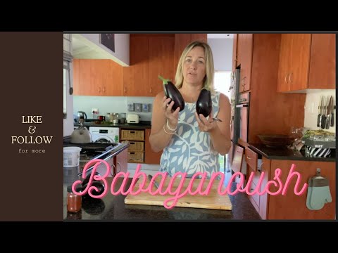 Eggplants/how to make Babaganoush