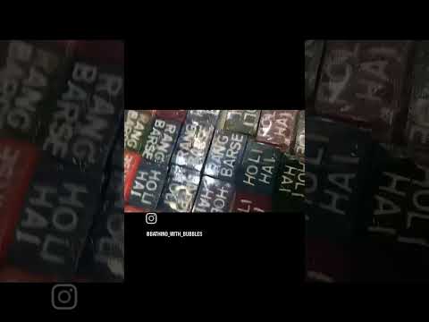 Holi customised handmade organic soap