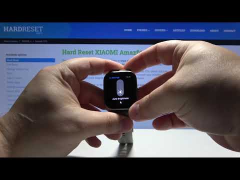 How to Change Screen Brightness in Xiaomi Amazfit GTS  - Set Up Screen Intensity