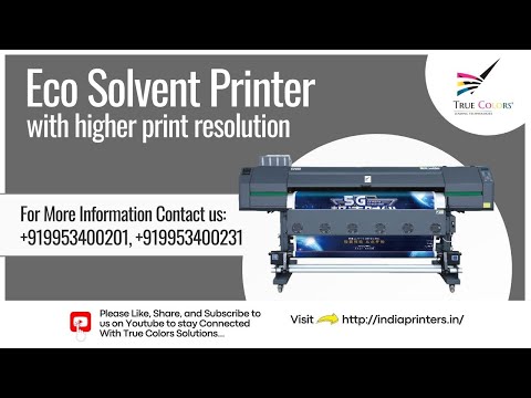 Technojet iii 1601 eco solvent printer, auto ink filling sys...
