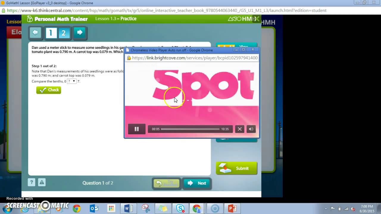 Flipped Math Class Intro
