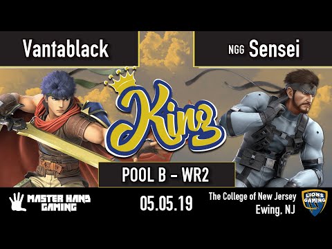 King 2019 - NGG | Sensei (Snake) vs Vantablack (Ike) - Pool B - WR2