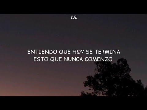 Entiendo que hoy se termina esto que nunca comenzó, esto que nadie sabía y que jamás se retrató