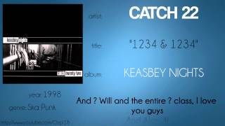 Catch 22 - 1234 & 1234 (synced lyrics)