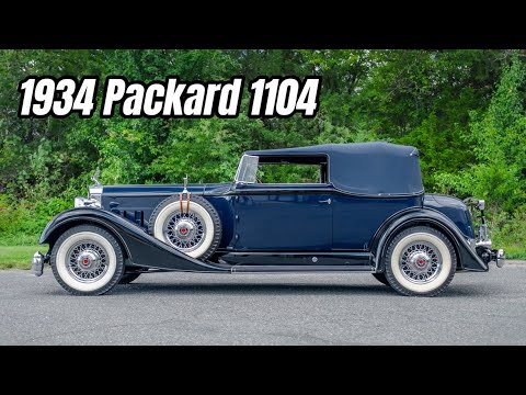 1934 Packard 1105 Super Eight (CC-2021834) for sale in Fredericksburg, Virginia