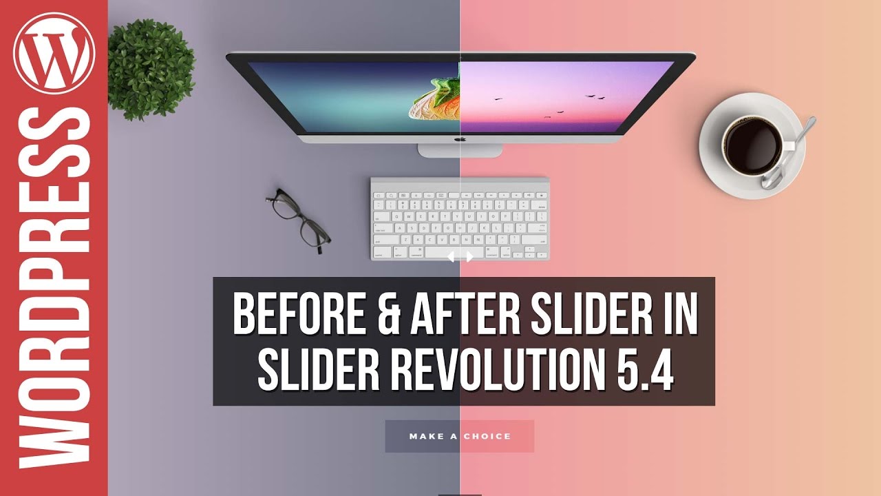 Slider Revolution 5: NEW Before & After Slider Tutorial