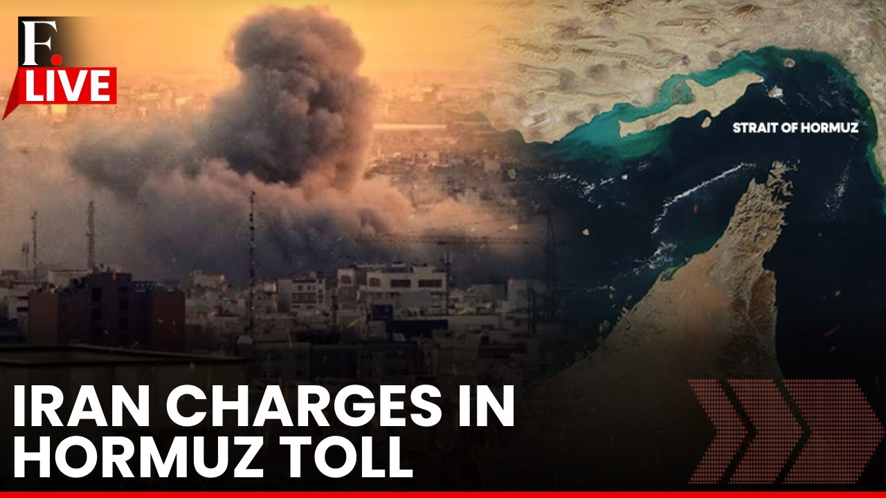 US IRAN WAR LIVE: Iran Confirms Charging Hormuz Toll From Ships Amid Attacks