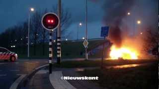 preview picture of video 'Autobrand A12 afrit Duiven thv Ikea Duiven'