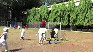 preview picture of video 'Lukas' 1st day of Team Socceroo Summer Camp'