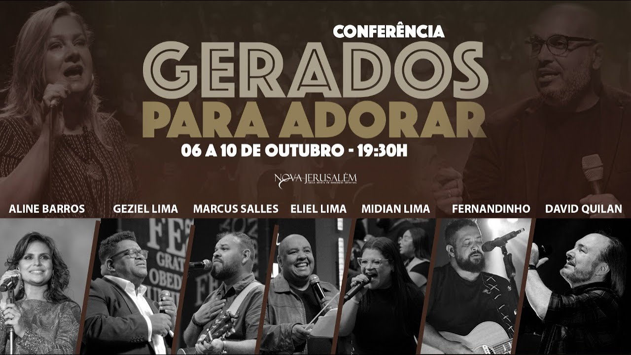 Congresso Gerados Para Adorar - Fernandinho e Marcus Salles - 07/10/2021