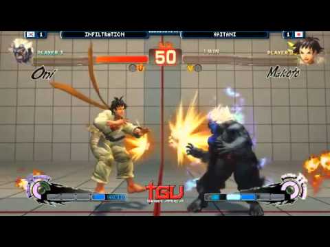 TGUC 2013 - Infiltration (Oni) vs. Haitani (Makoto) - AE Losers Final