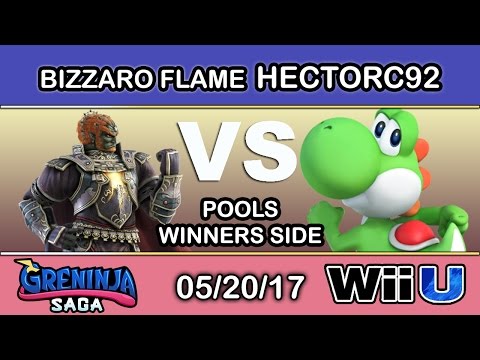2GGC: Greninja Saga - Bizzaro Flame (Ganondorf) Vs. HectorC92 (Yoshi) - Pools Winners Side