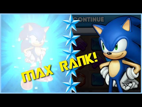 SEGA Heroes MAX RANK SONIC THE HEDGEHOG Gameplay Walkthrough - iOS / Android