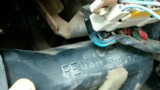 1990 Toyota brake light switch pad