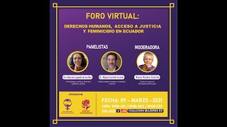 Derechos humanos, acceso a justicia y feminicidio en Ecuador