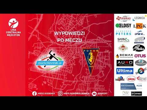 Wypowiedzi po meczu | MSPR Siódemka Miedź Huras Legnica - Pogoń Szczecin | Liga Centralna