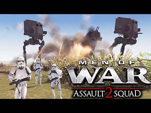 STAR WARS: GALAXY AT WAR MOD - Galactic Empire vs Rebel Alliance! - Men of War Assault Squad 2