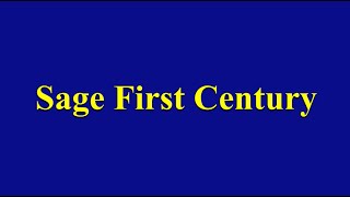 The Sage First Century Eight By James PoeArtistry Poetry