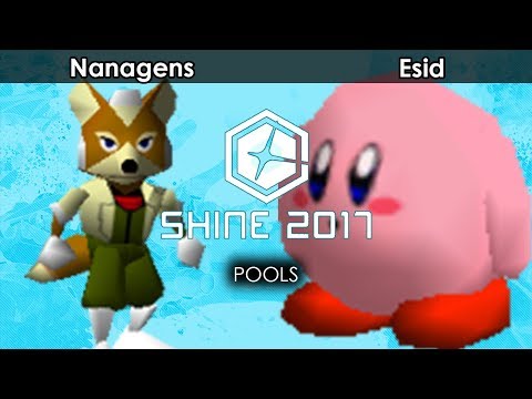Shine 2017: Nanagens (Fox) V Esid (Kirby) - Smash 64 | Pools