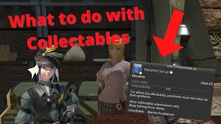 FFXIV - What to do with Collectables (Quick Guide)