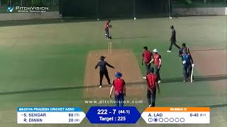 MCA U-25 PRACTICE MATCH MUMBAI B vs MADHYA PRADESH CRICKET ASSOCIATION