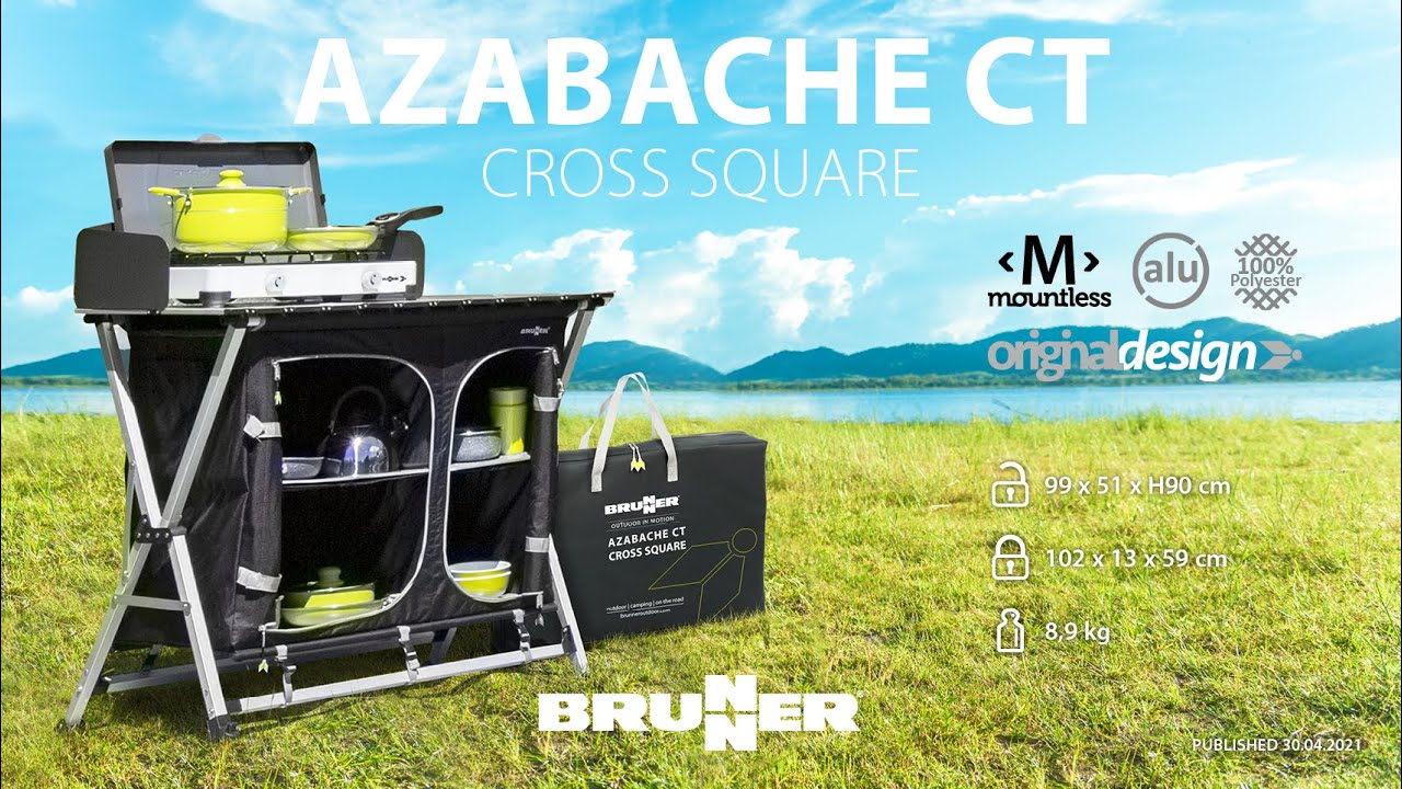 Brunner Campingküche Azabache CT Cross Square