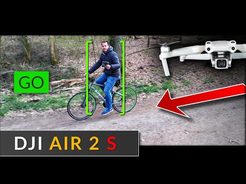 Praxistest der DJI Mavic Air 2S: Activetrack - Followme - Mastershots [ deutsch ]