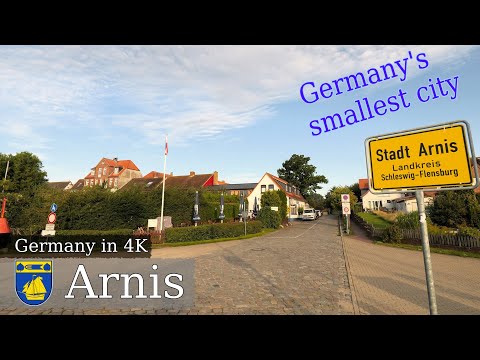 【4K】 Arnis | Video Walk durch Deutschlands kleinste Stadt