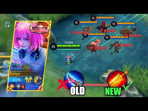 JUST WOW!! Perfect Savage!! New ITEM for One Shot Build!? | Top Global Bearix - MLBB