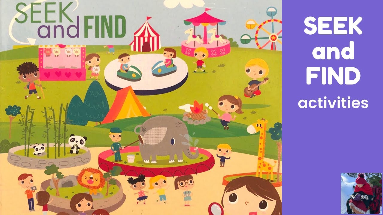 🏕 Read Aloud: SEEK AND FIND ACTIVITIES | Children Books | Audiobooks for Kids | Story Time