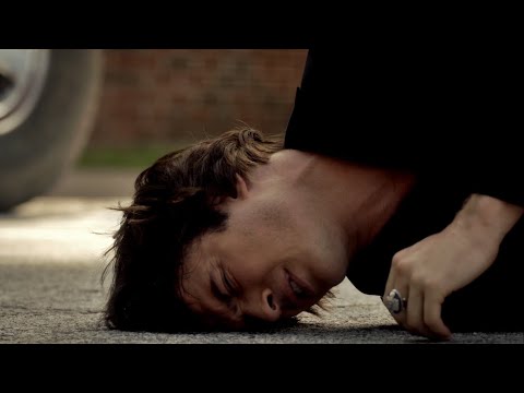 TVD 4x2 - Stefan punches Damon for blood sharing with Elena | HD