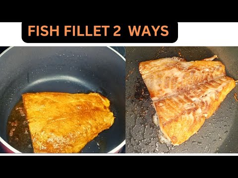 Fish Fillet Recipe 2 Easy Ways/How to cook pan fried Fish Fillet at home/Spicy Fish Fillet Recipe