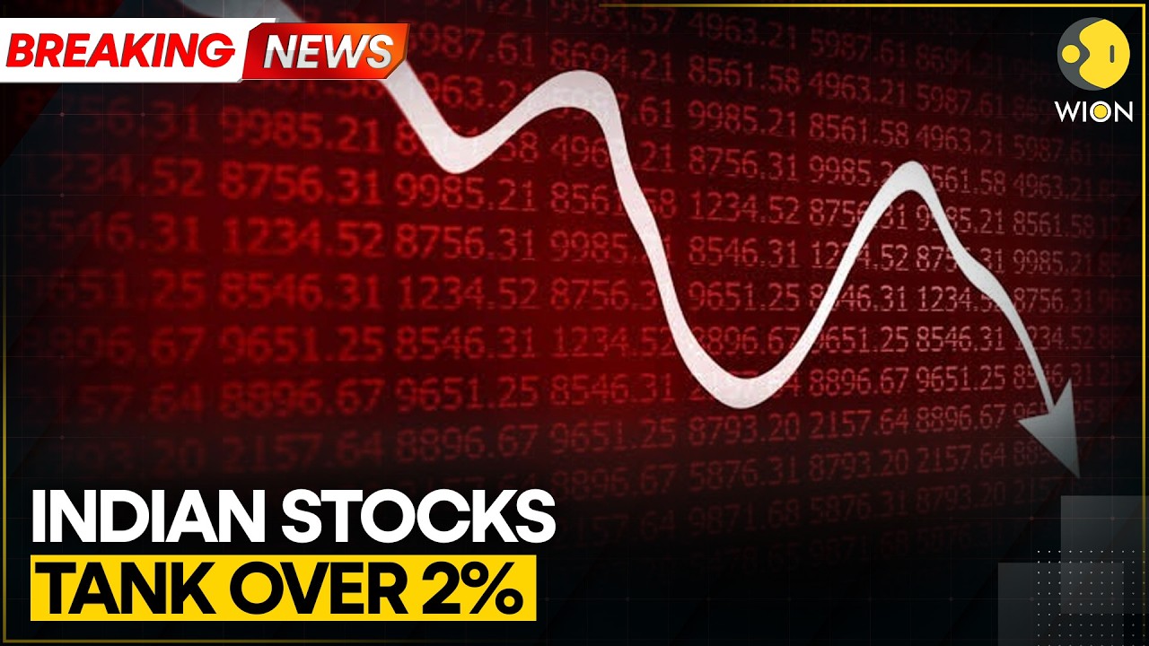 Asian Markets Swing To Losses: Indian Stocks Tank Over 2% | WION Breaking