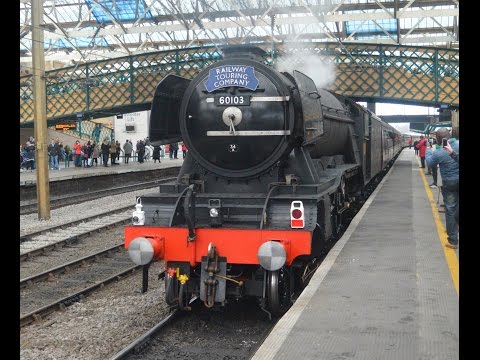 60103 Flying Scotsman Winter Cumbrian Mountain Express BASH!!!!! 6/2/2016