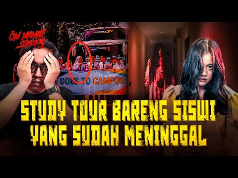 8 HARI 9 MALAM TEROR DI BUS DAN DI HOTEL JAWA TIMUR! CERITA KEGIATAN SEKOLAH PALING HOROR? #OMMAMAT