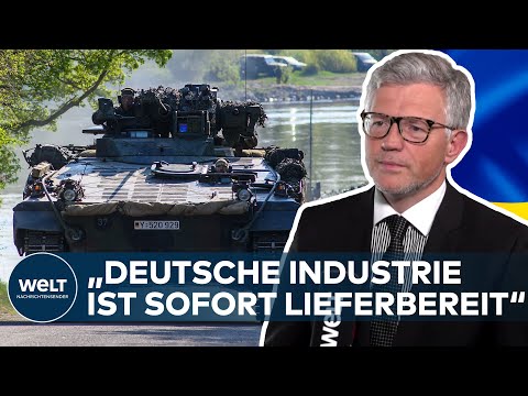 „Deutsche Industrie ist sofort lieferbereit – Ohne Umwege“ - MELNYK ZU WAFFENLIEFERUNGEN für UKRAINE