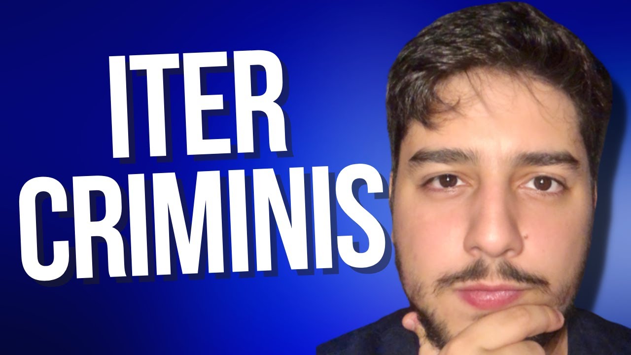 ITER CRIMINIS (COGITAÇÃO, PREPARAÇÃO, EXECUÇÃO, CONSUMAÇÃO): AULA COMPLETA | DIREITO PENAL