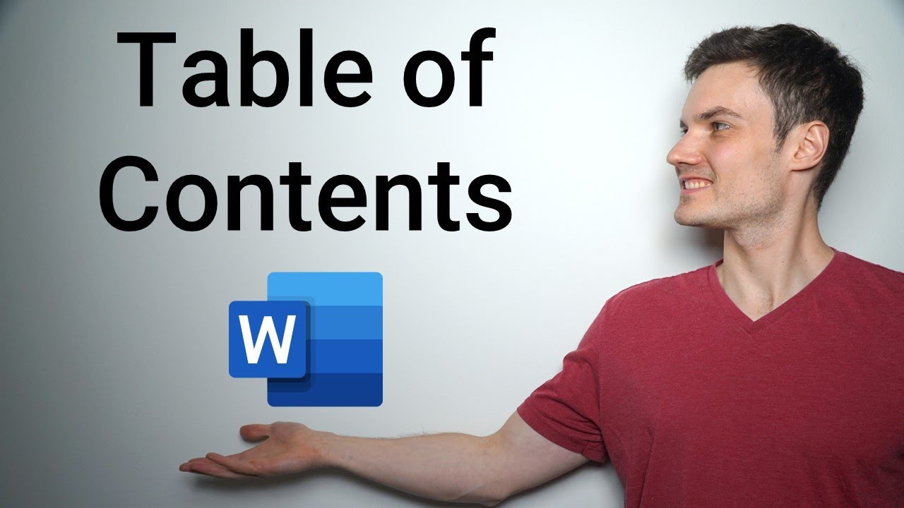 How to Make Table of Contents in Word