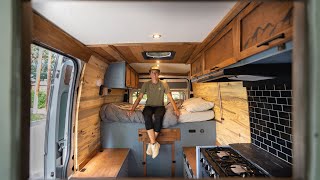 After HUUUGE SUCCES of 1st Camper 🚐 SHE'S BACK with her 2ND IMPROVED & PERFECTED Van Conversion � by Nate Murphy