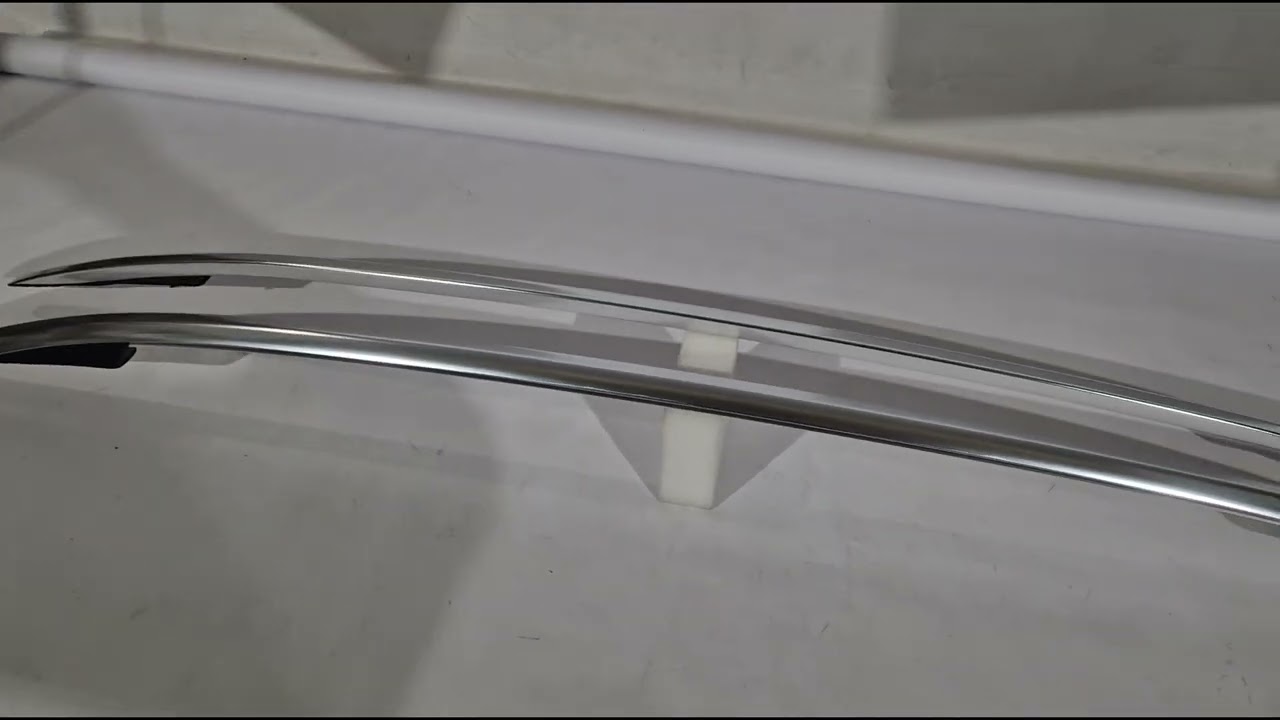 Volkswagen Touran 2010-2015 Bare longitudinale OEM (aluminiu, montaj cu adeziv) Video 9