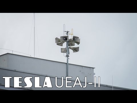 Zkouška sirén | Siren test | Sirenenprobe |TESLA UEAJ-II - Blansko #3 |01.09.2021|