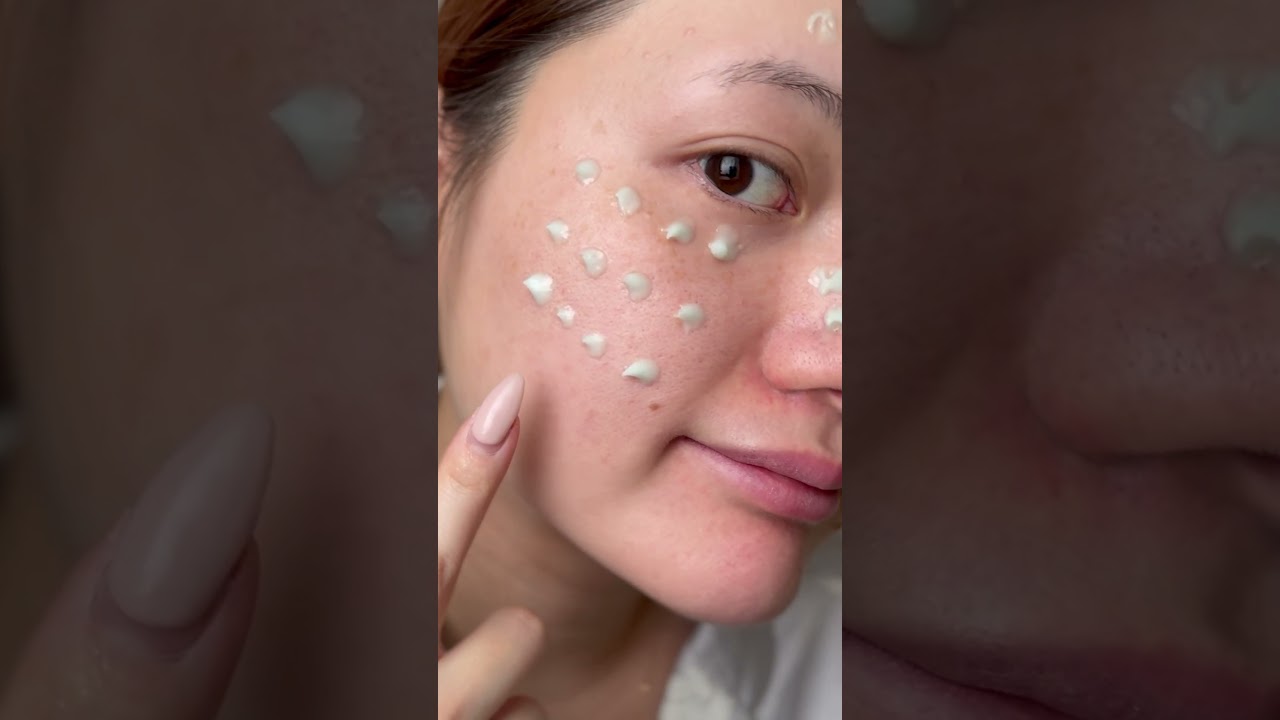 katan ニードルセラムで肌どれだけ変わる？！👀✨ ※両側正しく塗ってねwww #カタン #カタンダーマヒットセラム #美容 #スキンケア #垢抜け #katan #スキンケア  #pr